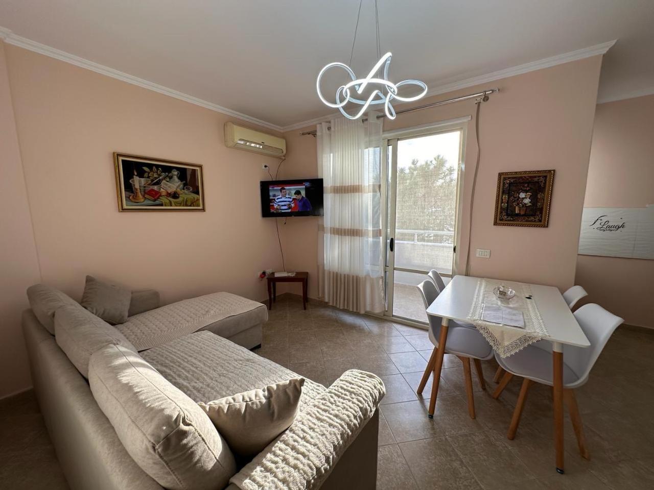 Sunset Sea View - Beachfront Balcony - Ac - Wifi Апартаменты Дуррес